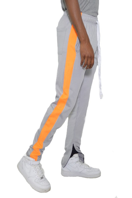Stilla | Stripe Ankel Lynlås Track Pants