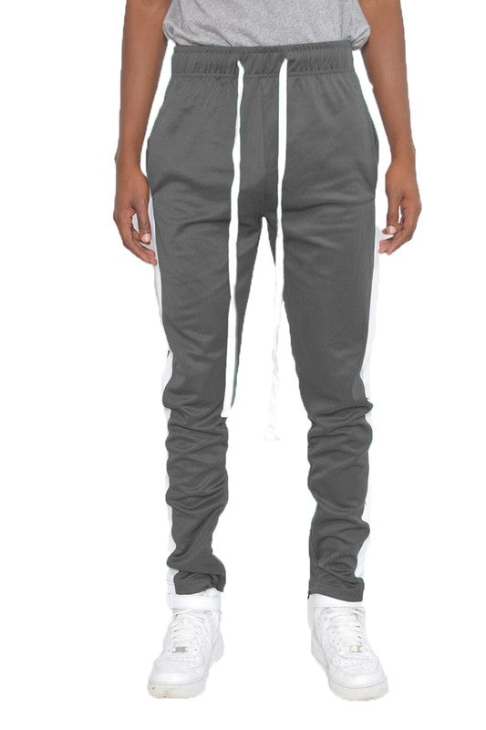 Stilla | Stripe Ankel Lynlås Track Pants