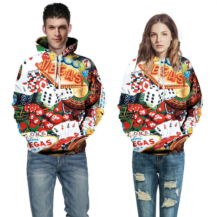 Unisex Hættetrøje med sødt snemandsmotiv og blødt fleece Stilla