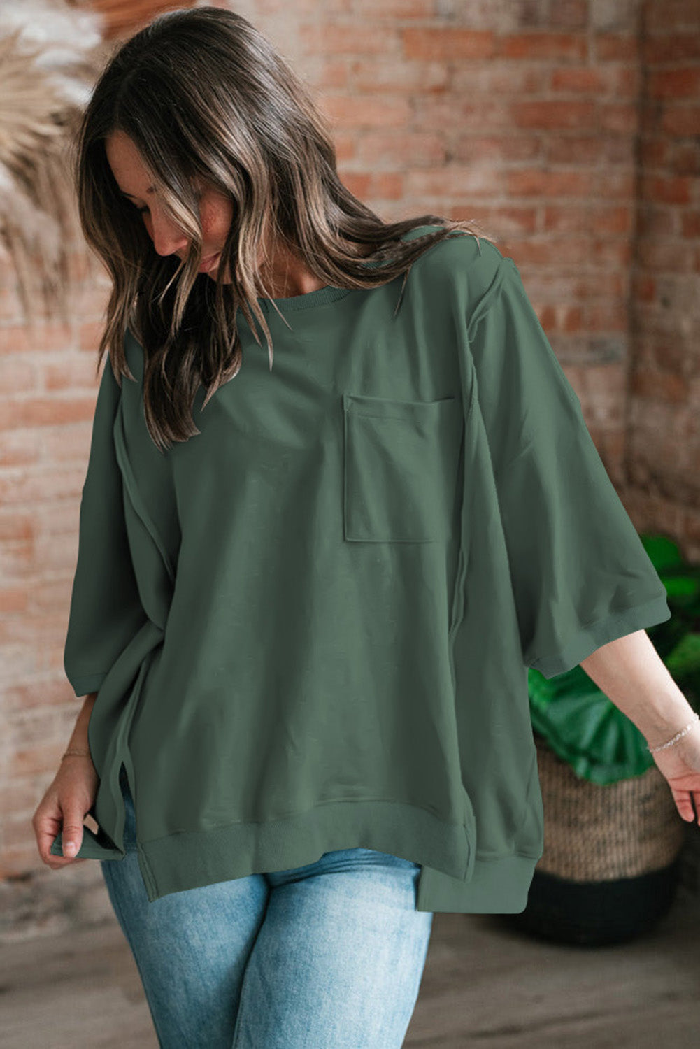 Stilla | Dæmpet Oversized T-Shirt Til Lækre Kvinderoutfits