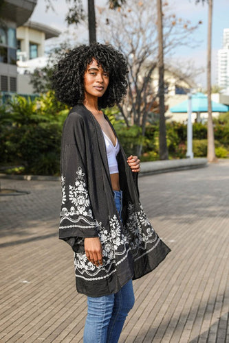 Stilla | Blomstervine Letvægts Kimono