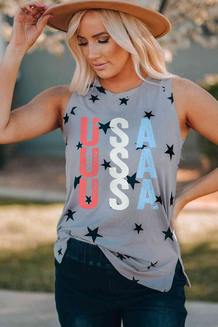 Stilla | Print Usa Slid Tank
