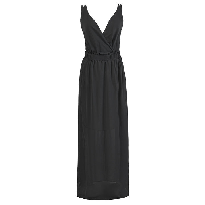 Dame Elegant Maxi Kjole Stilla