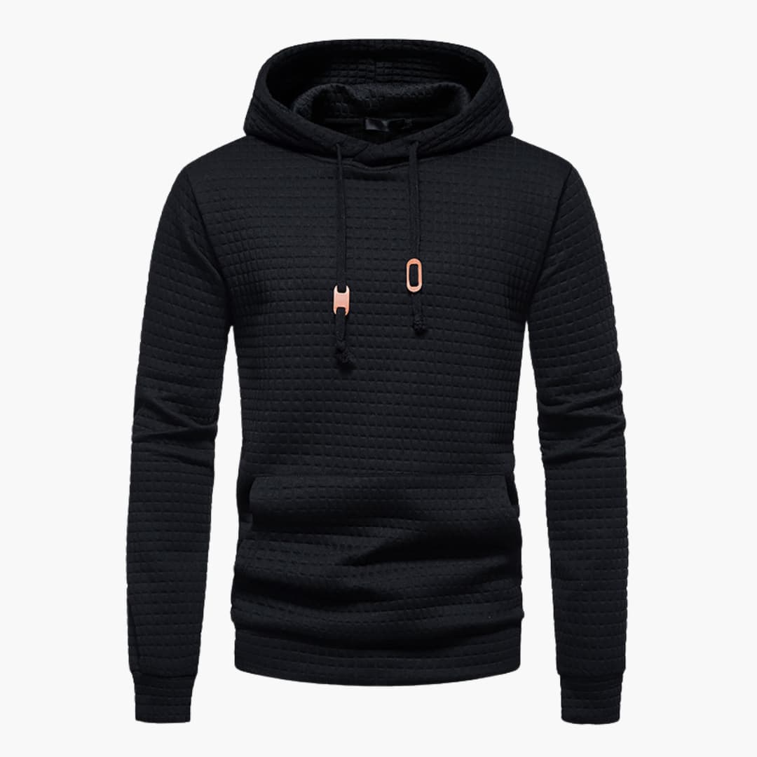 Stilla | Hoodie med Hætte Ternet - Moderne Fritids-Hoodie til Hverdag og Sport