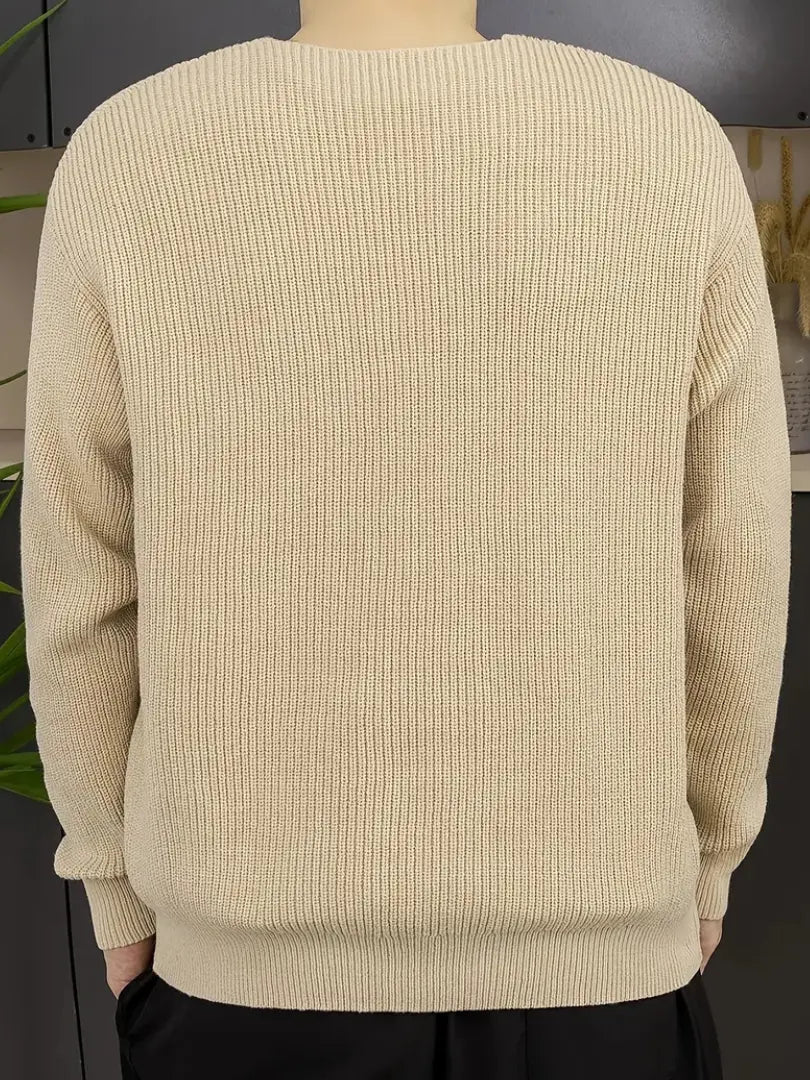 Stilla | Stribet Pullover til Mænd