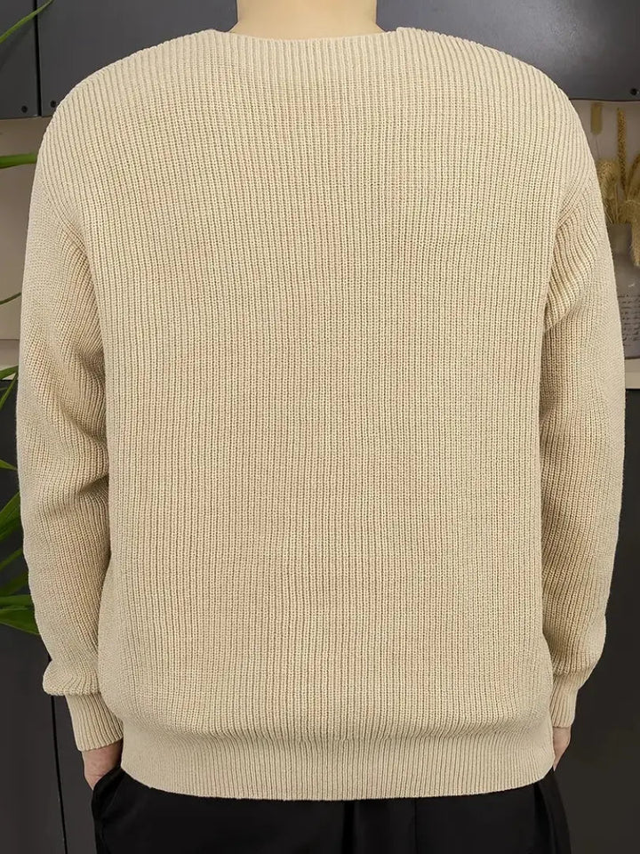 Stilla | Stribet Pullover til Mænd