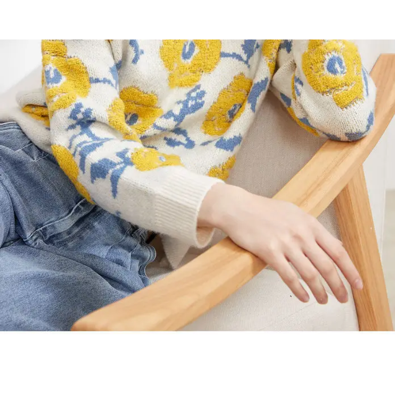 Stilla | Floral Blomst Sweater
