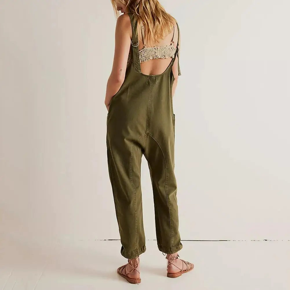 Skovae | Stilfuld denim jumpsuit