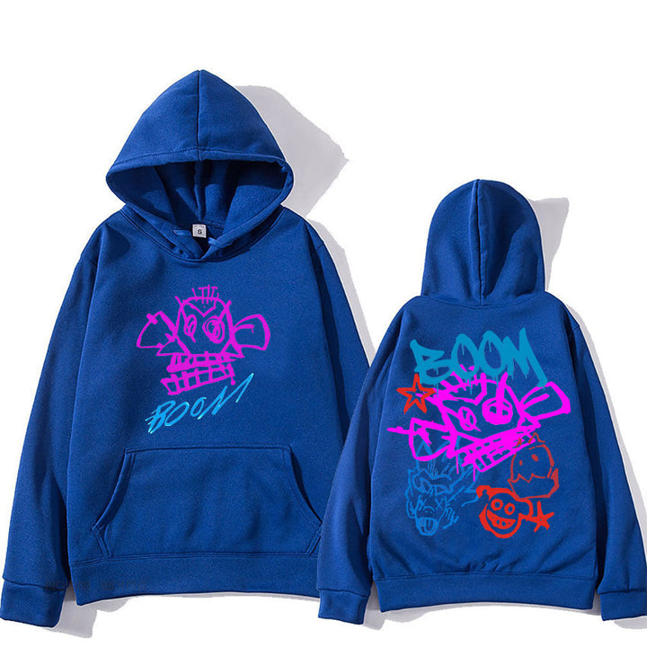 Stilla | Arcane Jinx Cartoon Langærmet Hoodie