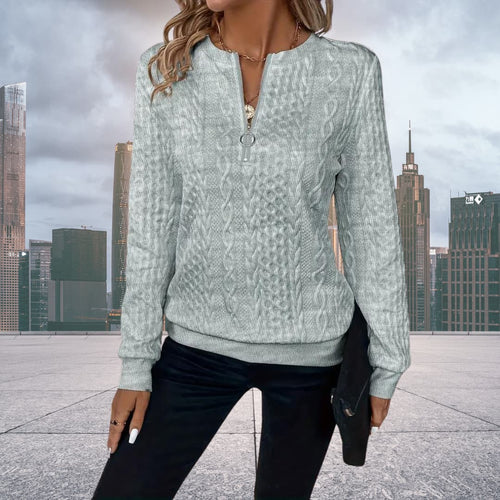 Stilla | Enkelt strikpullover