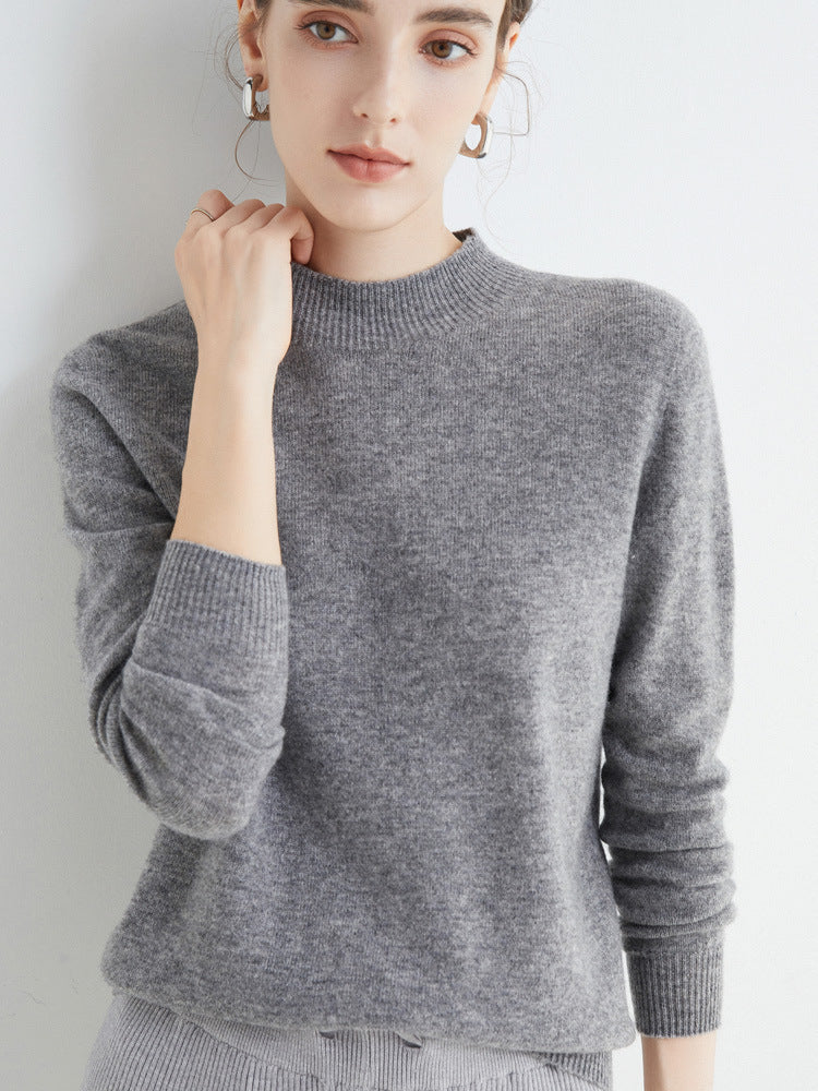Stilla | Enkel Dame Sweater Lavet Af Cashmere