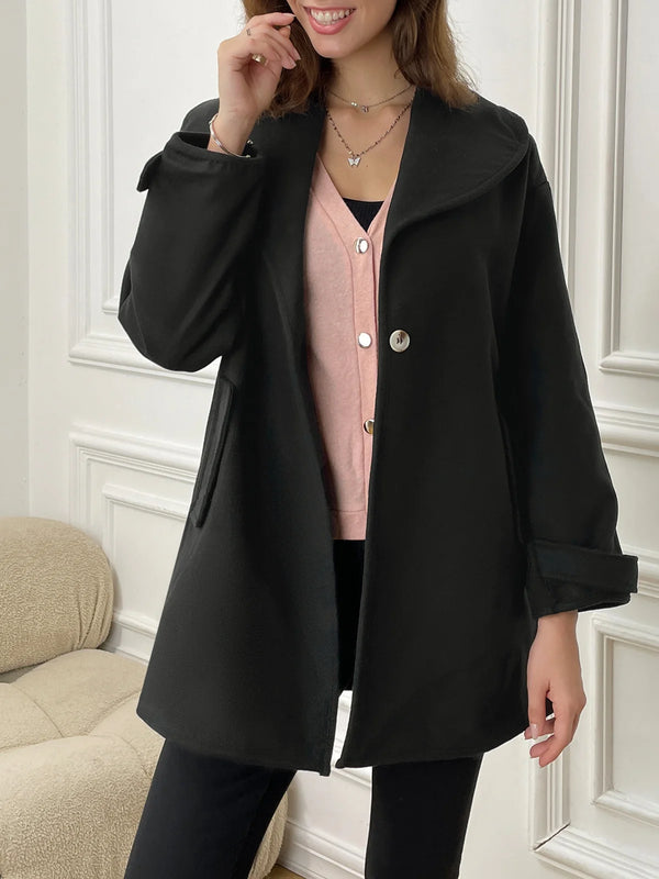 Stilla | Elegant 3/4 Uldfrakke
