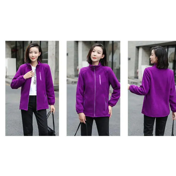 Stilla | Let Damen Zipjakke Perfekt Til Udelivet, Fleece Vest