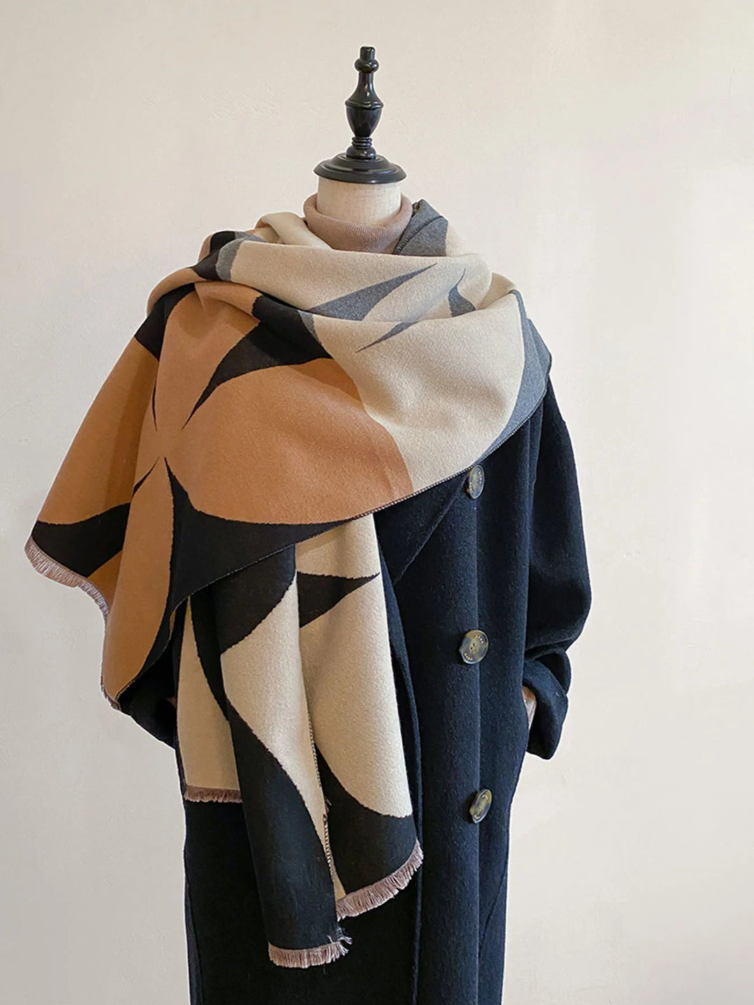 Stilla | Vendbar Cashmere Halstørklæde til kvinder