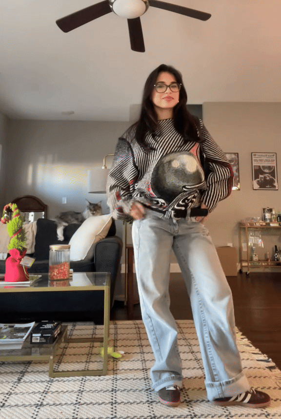 Stilla | Cozy Chunky Striktrøje til Efterårs Lag-På-Lag Looks