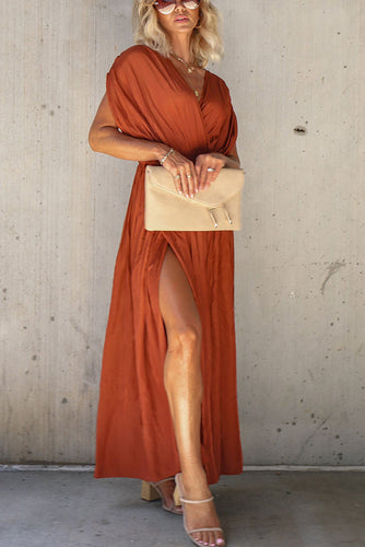 Stilla | Reina Batwing Splits Ferie Maxi Kjole