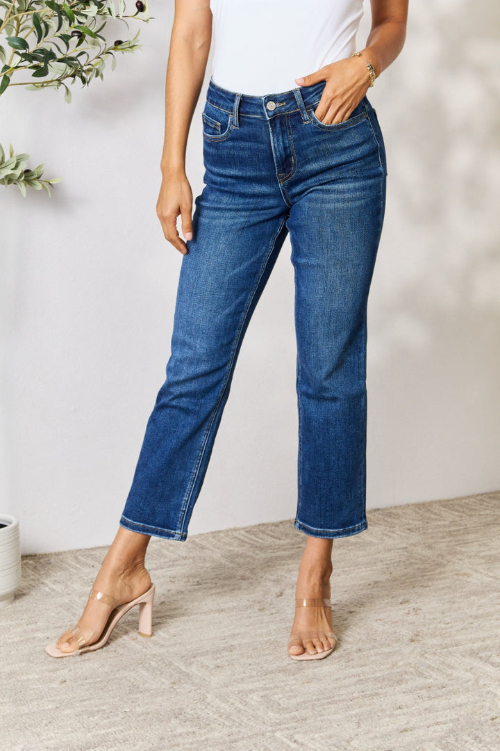 Stilla | Cropped Straight Jeans