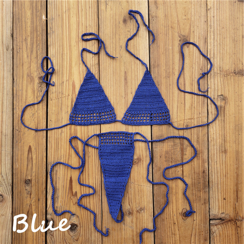 Dame håndlavet bikini med minimalistisk design Stilla