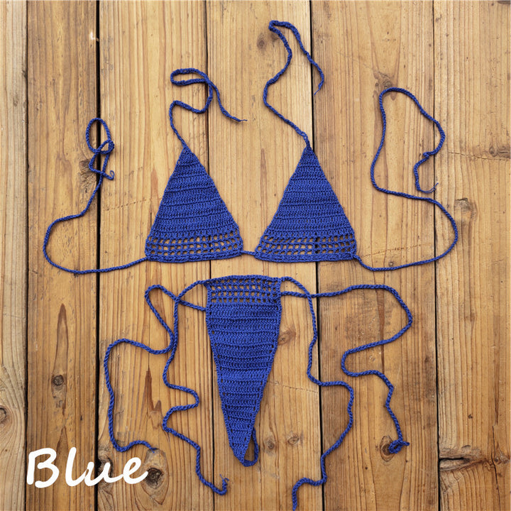 Dame håndlavet bikini med minimalistisk design Stilla