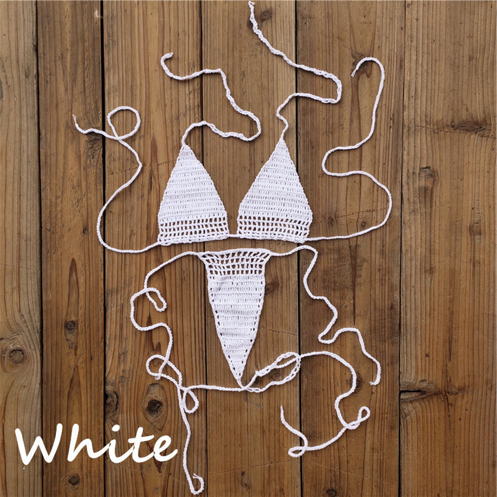 Dame håndlavet bikini med minimalistisk design Stilla