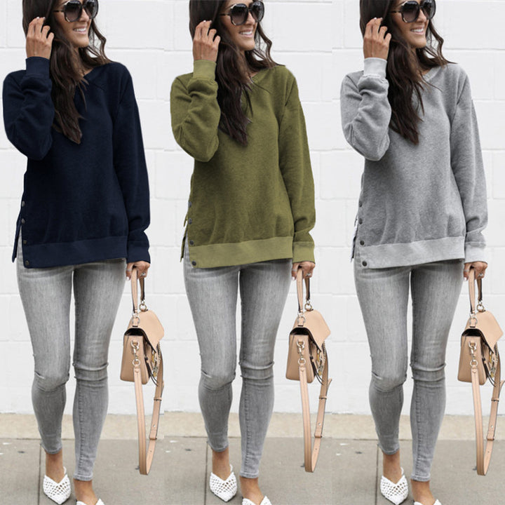 Kvinders sporty oversized sweater Stilla