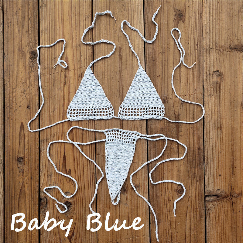 Dame håndlavet bikini med minimalistisk design Stilla