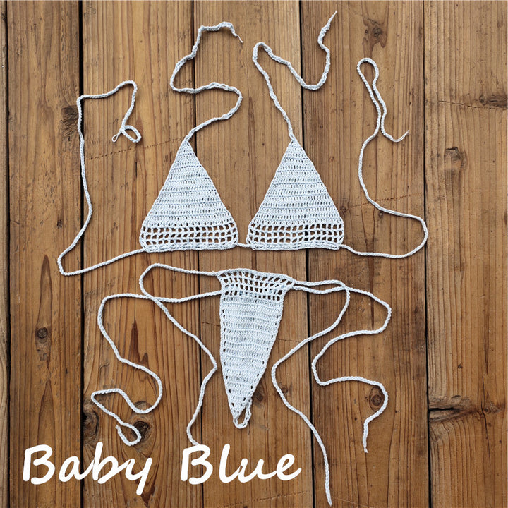 Dame håndlavet bikini med minimalistisk design Stilla