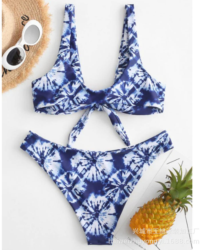 Dame Triangel-Bikini med legende knude-design og kvalitetsstof Skovae