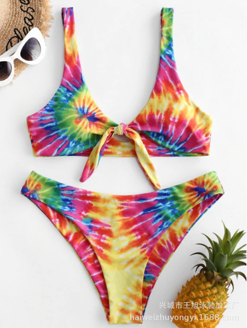Dame Triangel-Bikini med legende knude-design og kvalitetsstof Skovae