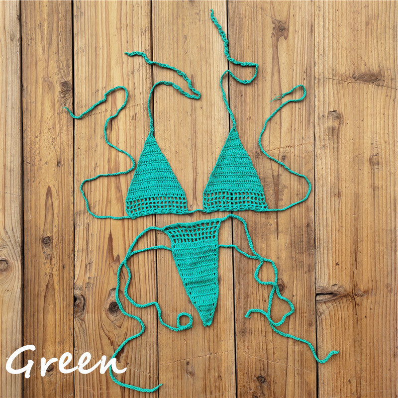 Dame håndlavet bikini med minimalistisk design Stilla