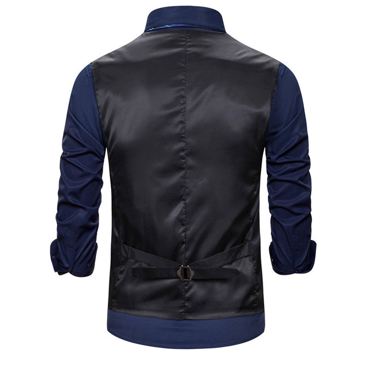 Herrer Elegant Jacquard-Vest Stilla