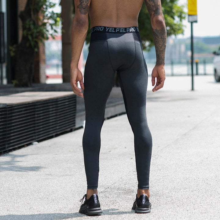 Herrer kompressions-løbetights med innovativt design og optimal bevægelsesfrihed Stilla