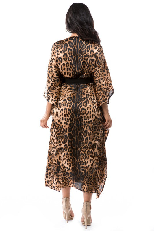 Stilla | Kimono Stil Maxi Kjole