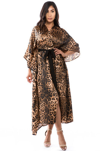 Stilla | Kimono Stil Maxi Kjole