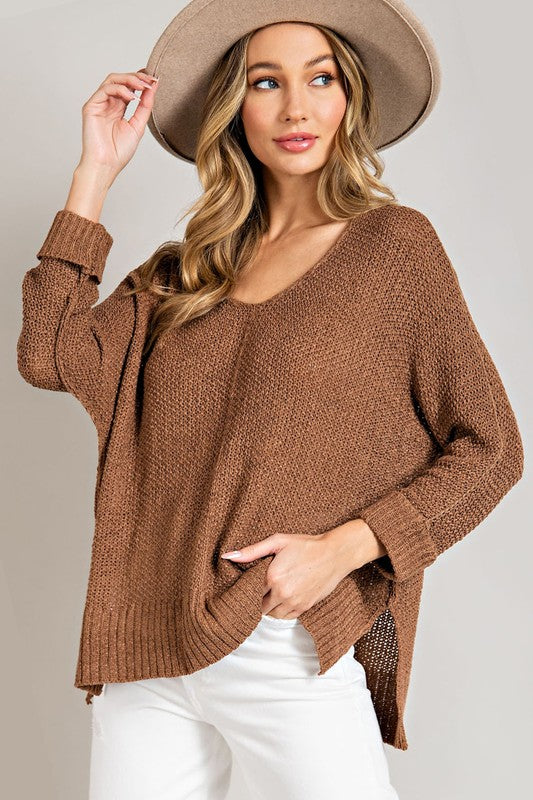 Stilla | Hals Strik Sweatshirt