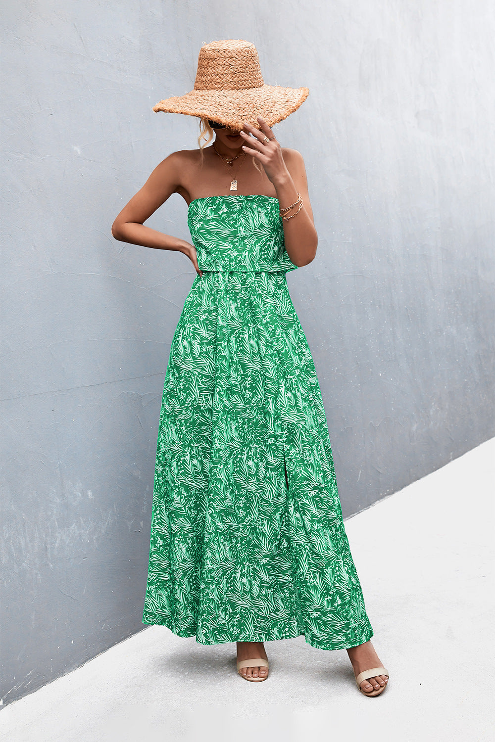 Stilla | Split Maxi Kjole