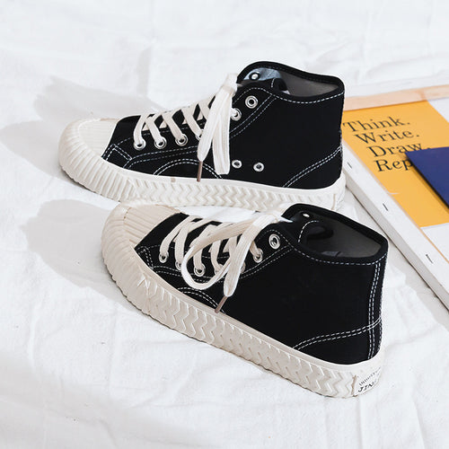 Dame casual sneakers med struktureret gummisål og åndbart overmateriale Stilla