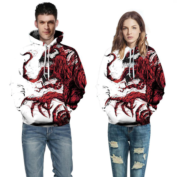 Unisex hættetrøje med juledesign Stilla
