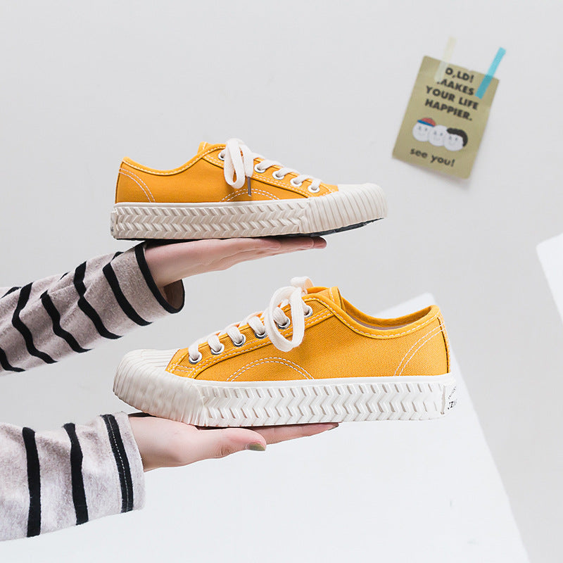 Dame fritids sneakers med skridsikker gummisål og klassisk overmateriale Stilla