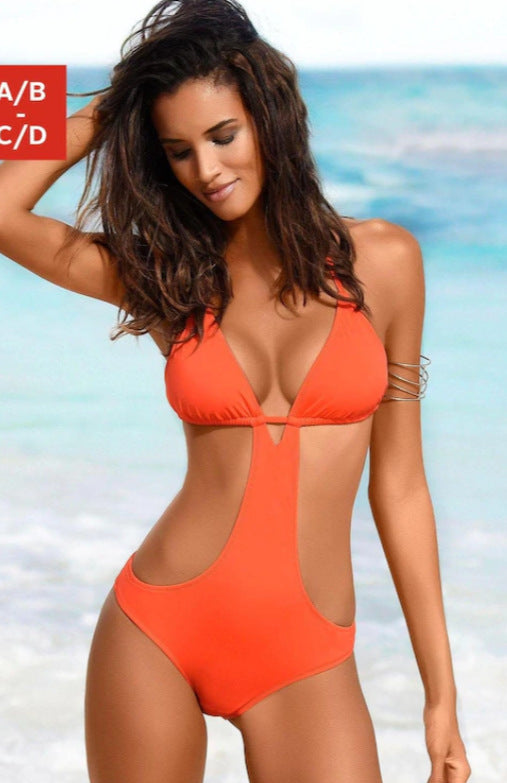 Dame Cut-Out Badedragt Skovae