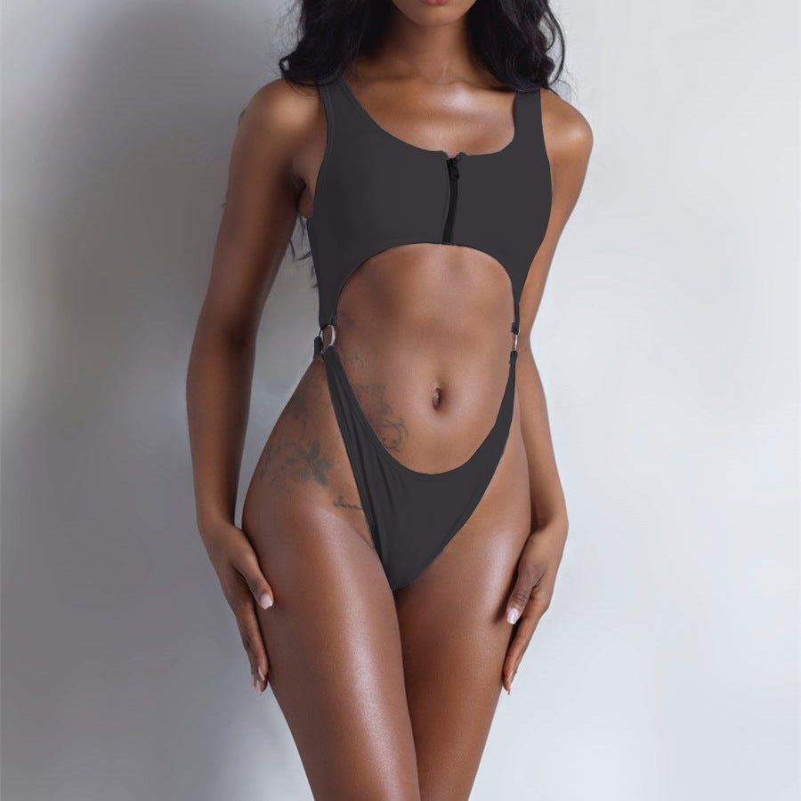 Dame sexy Cut-Out badedragt Skovae