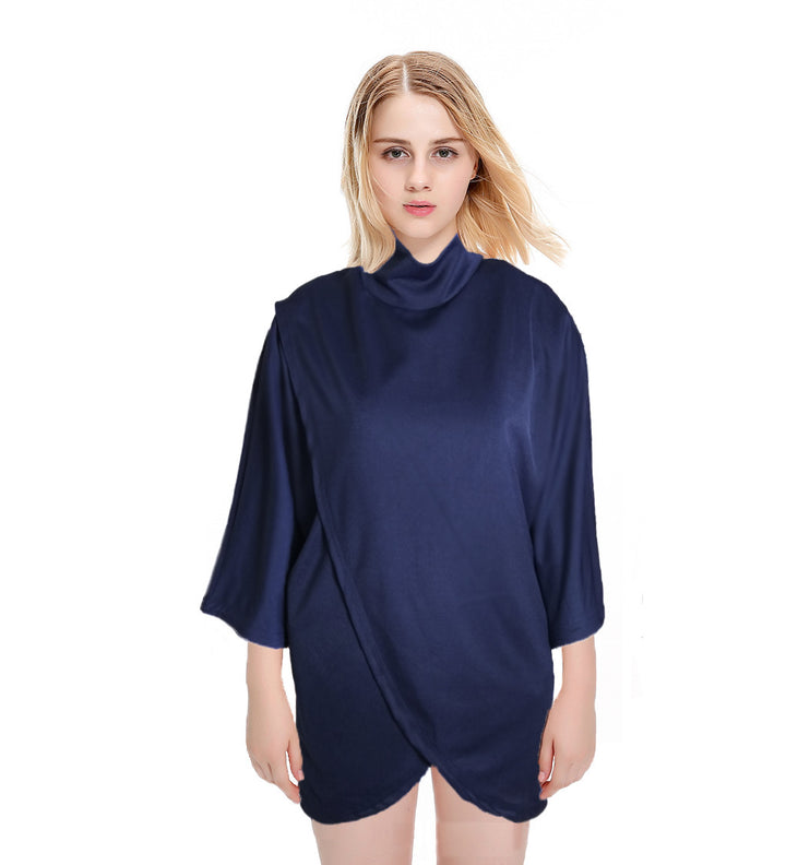 Dame alsidig oversized tunika-kjole Stilla