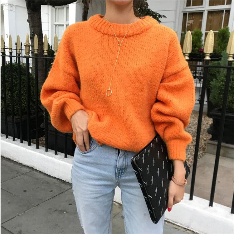 Kvinders hyggelige sweater med løstsiddende pasform og afslappet design Stilla