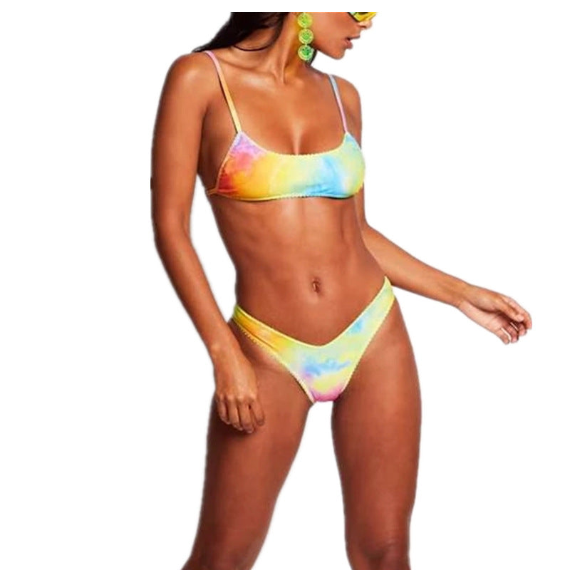 Damer Farverig mønstret Bikini Skovae