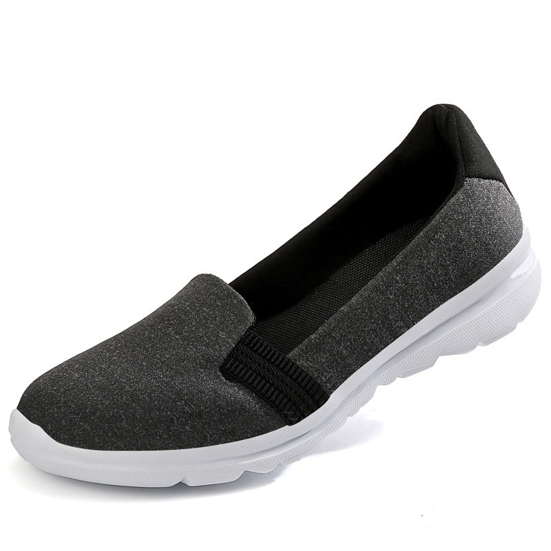 Dame nan let strik-sneakers med dæmpende komfortsål Skovae