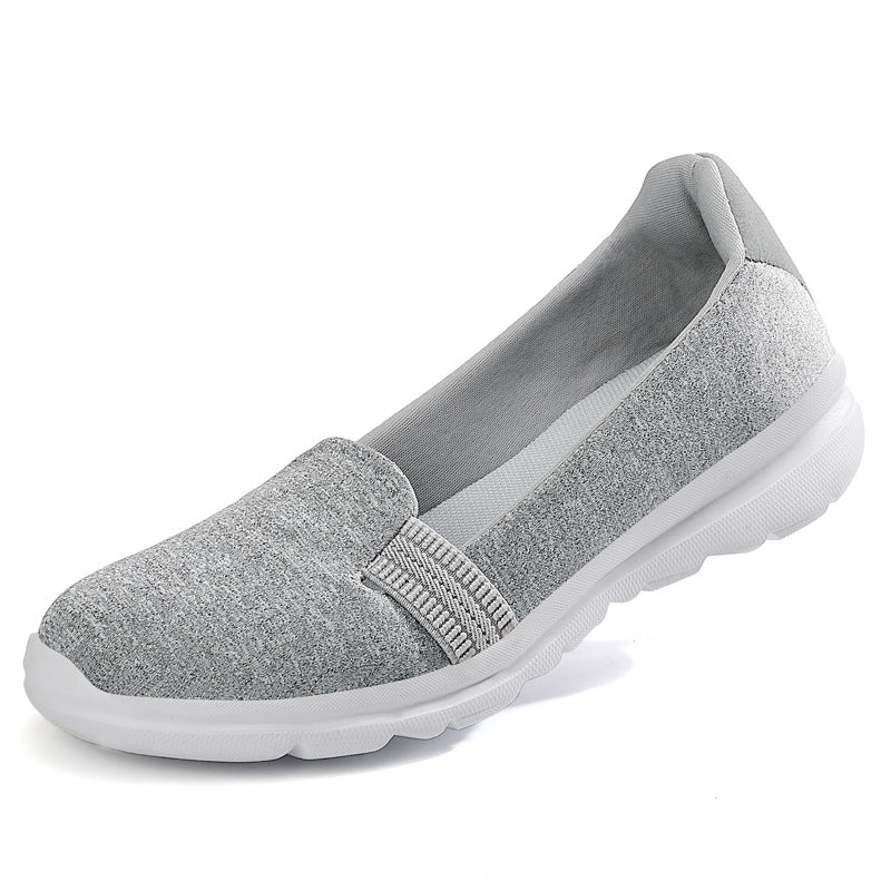 Dame nan let strik-sneakers med dæmpende komfortsål Skovae