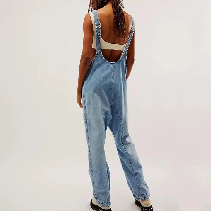 Skovae | Stilfuld denim jumpsuit