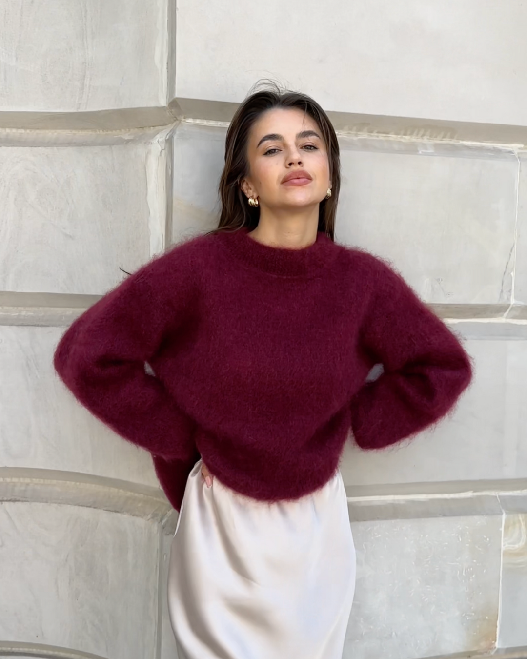 Stilla | Behagelig Mohair-jersey