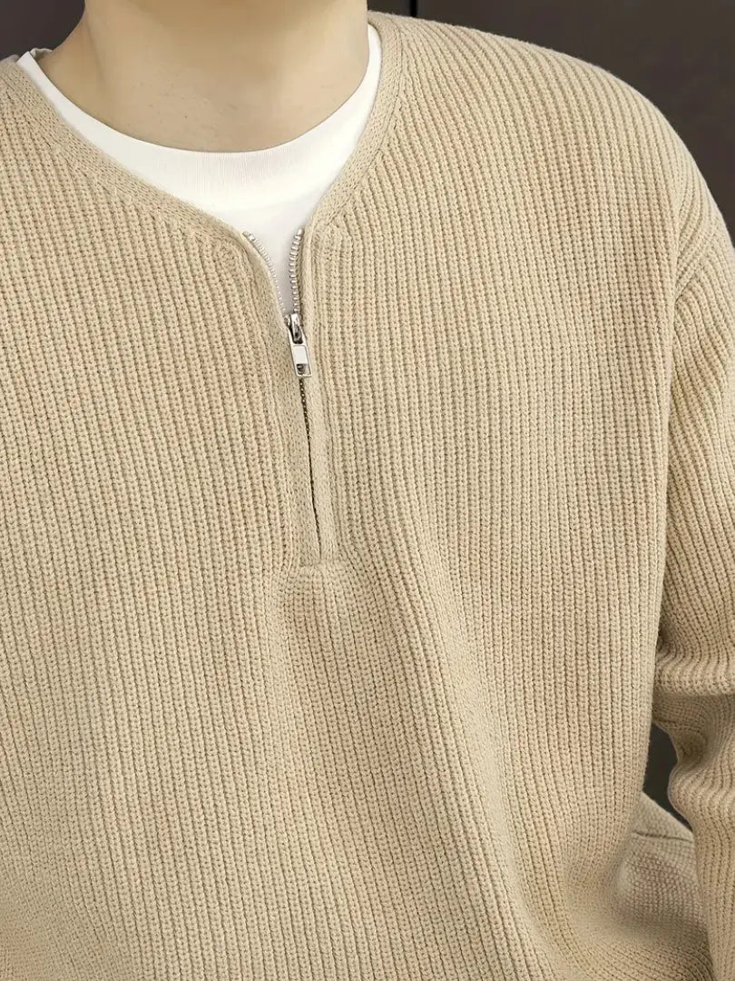 Stilla | Stribet Pullover til Mænd