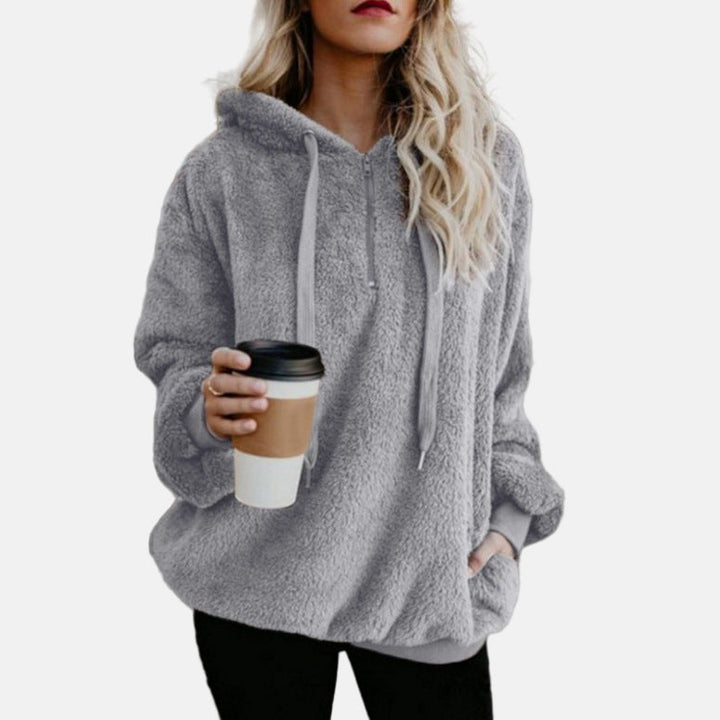 Stilla | Hoodie Blød Fleece Overdimensioneret Pasform Langærmet Løs Komfort